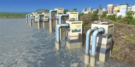 city skylines water disappearing.